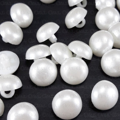 Pearl button 10mm/10 pcs 1874