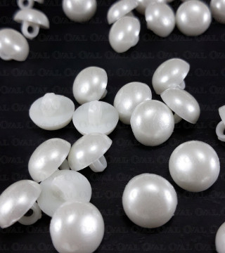 Perła guzik 8mm/10 lub 100szt 1874