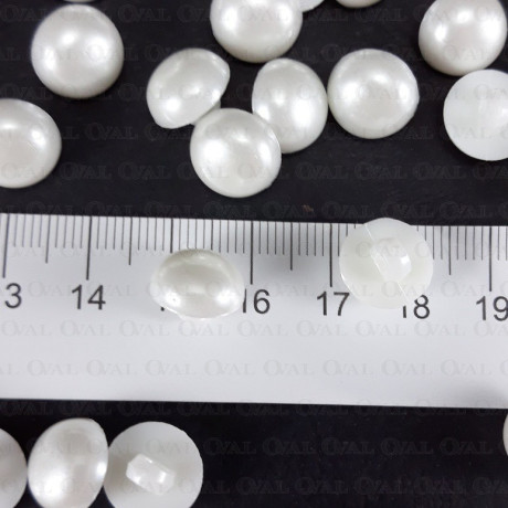 Perła guzik 8mm/10 lub 100szt 1874