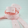 Pink snap fasteners on tape SET no. 3146