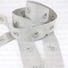 Grey tape fasteners SET no. 3147