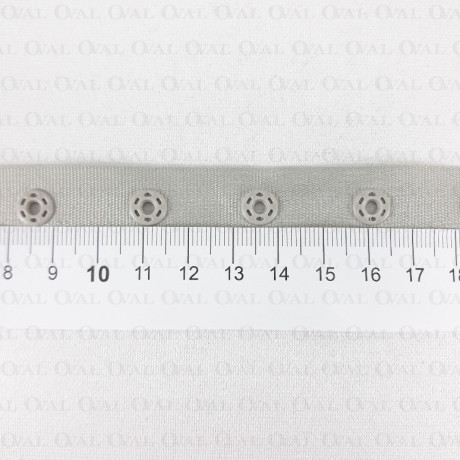 Grey tape fasteners SET no. 3147