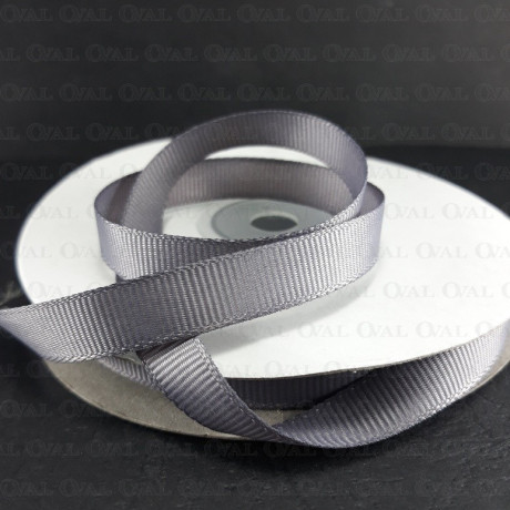 Grosgrain ribbon 15mm/30 yards grey 3155