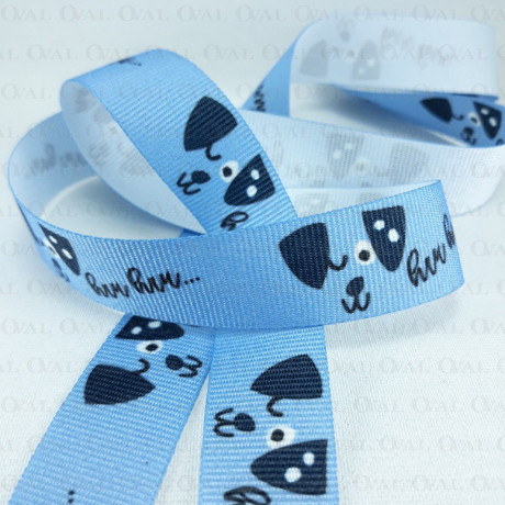 Decorative printed ribbon 20mm /1 m 3161