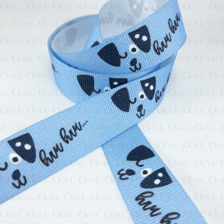 Decorative printed ribbon 20mm /1 m 3161