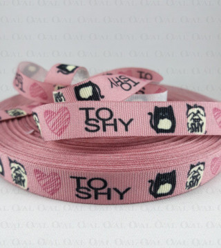Decorative printed ribbon 15 mm /1 m 3162