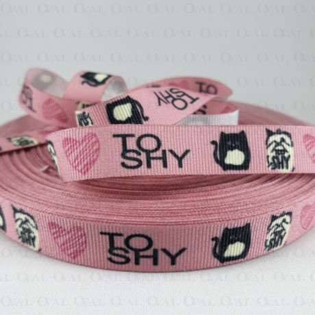 Decorative printed ribbon 15 mm /1 m 3162