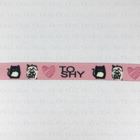 Decorative printed ribbon 15 mm /1 m 3162