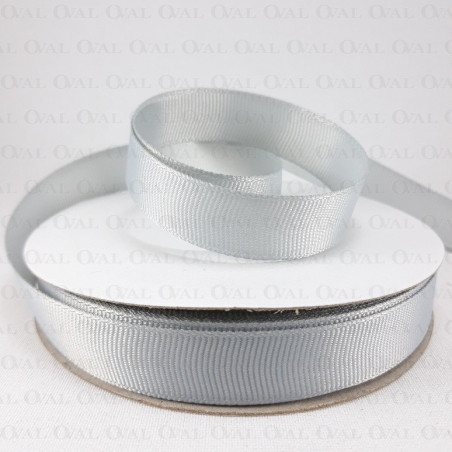 Grosgrain ribbon 15mm/30yard grey 3164