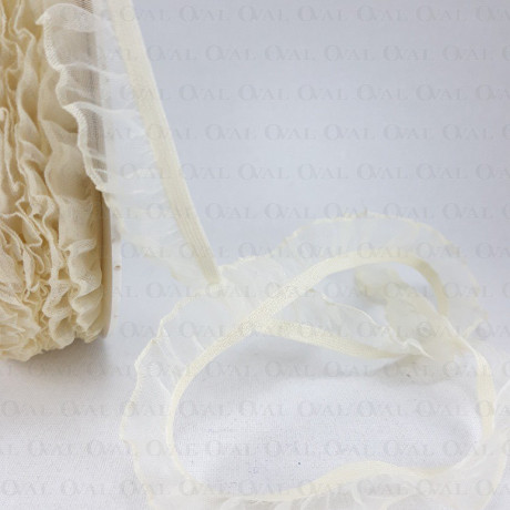 Elastic lace 16mm/1 or 25m ECRU 268