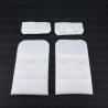 Bra fastener 1, 10 or 100 pcs white 3172