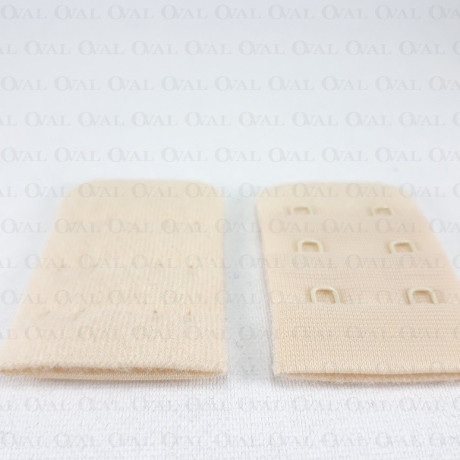 Bra fastener 1, 10 or 100 pcs beige 3173