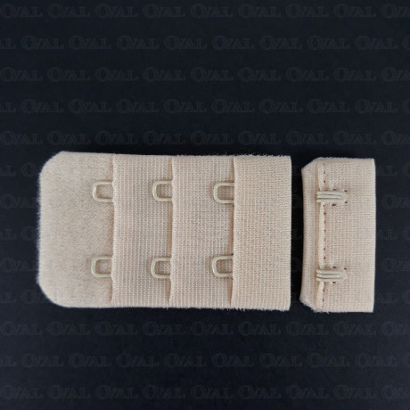 Bra fastener 1, 10 or 100 pcs beige 3173