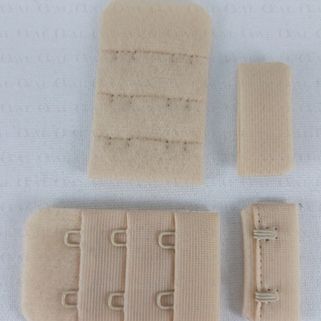 Bra fastener 1, 10 or 100 pcs beige 3173