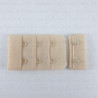 Bra fastener 1, 10 or 100 pcs beige 3173