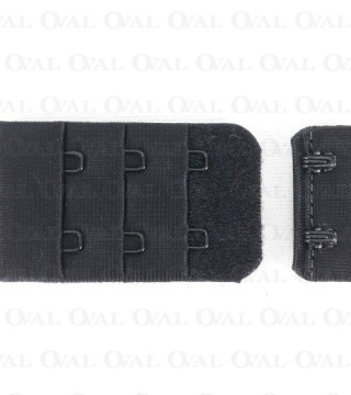 Zapięcie do biustonosza czerń 3174