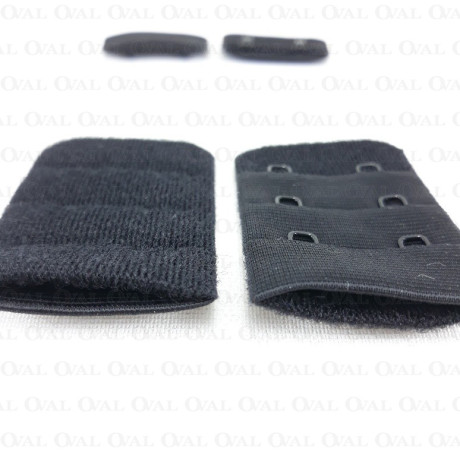 Bra extender 1.10 or 100 pcs black 3174
