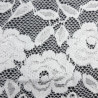 Elastic lace 140mm/1m white 2374