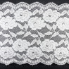 Elastic lace 140mm/1m white 2374