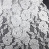 Elastic lace 140mm/1m white 2374