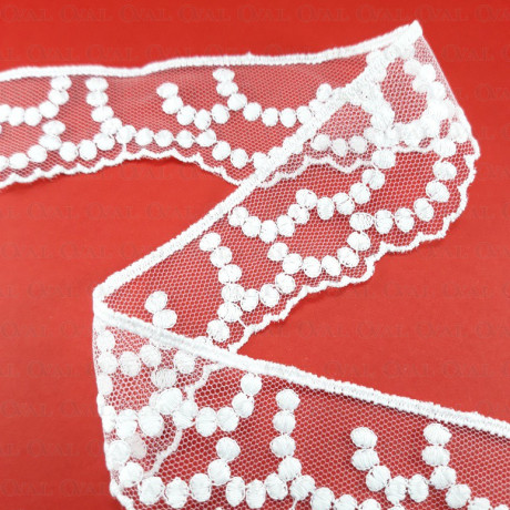 Koronka 35mm/1m  biel   1911
