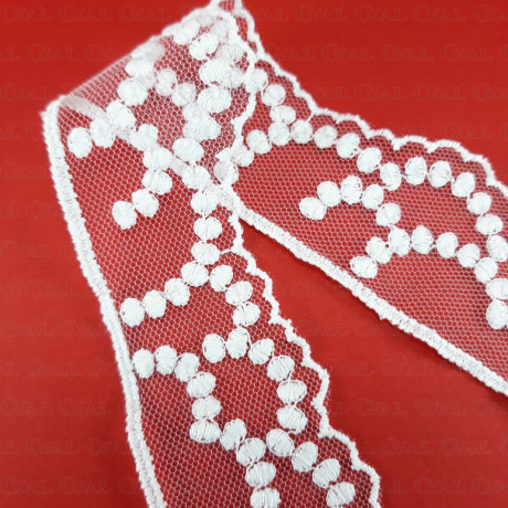 Koronka 35mm/1m  biel   1911