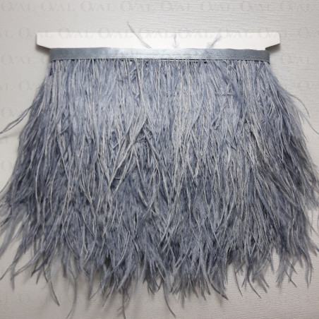 Feathers on grey tape 11cm 3180