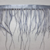 Feathers on grey tape 11cm 3180