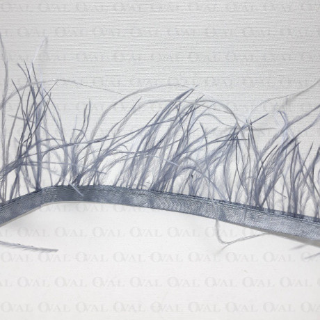 Feathers on grey tape 11cm 3180