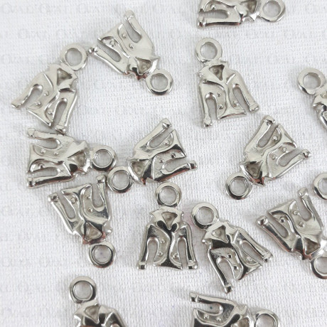 Metalowa przywieszka ozdobna  9x70mm 1636