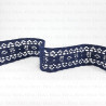 Lace trim 34mm navy 1 or 10 m 3190