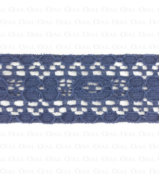 Koronka 34mm granat  1 lub 10 m   3190