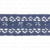 Lace trim 34mm navy 1 or 10 m 3190