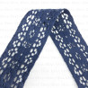 Lace trim 34mm navy 1 or 10 m 3190