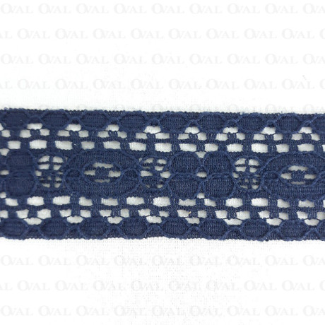 Koronka 34mm granat  1 lub 10 m   3190