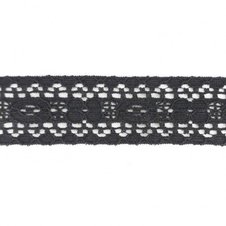 Koronka 34mm czerń 1 lub 10 m 3191 - 15907
