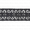 Lace 34mm black 1 or 10 m 3191