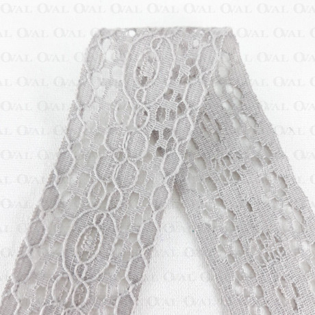 Koronka 34mm szara  1 lub 10 m   3192