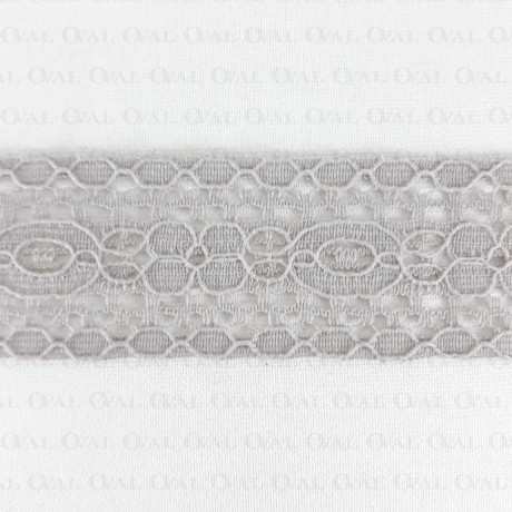Koronka 34mm szara  1 lub 10 m   3192