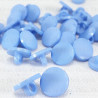 Plastic button 10mm/10pcs blue 1875