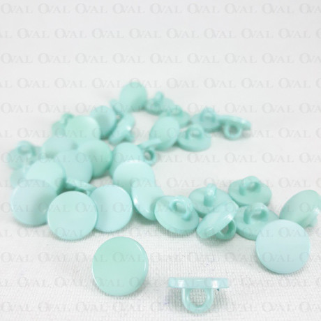 Guzik plastikowy 10mm/10szt  zielony 1878