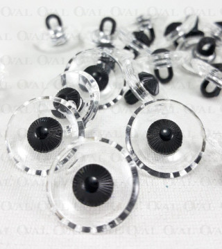 Guzik plastikowy Pakiet 10 szt. 15mm nr.709