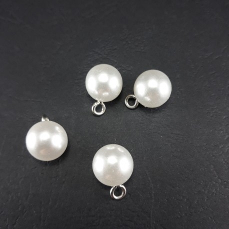 Guziki perłowe 12mm/10 lub 100szt 1879 - 16022