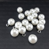 Guziki perłowe 12mm/10 lub 100szt 1879