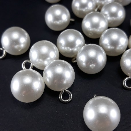 Guziki perłowe 12mm/10 lub 100szt 1879 - 16026