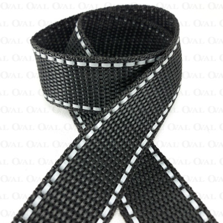 Taśma nośna z odblaskiem 25mm/1m    2325