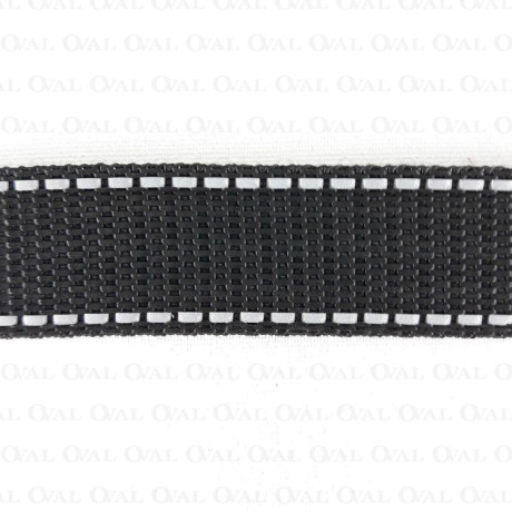 Webbing with reflective strip 25mm/1m 2325
