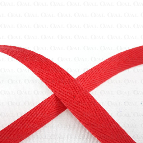 Cotton herringbone tape 10mm / 50m 3207