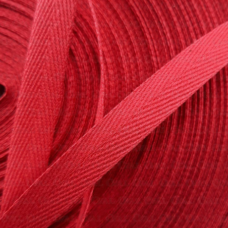 Cotton herringbone tape 14mm / 50m 3208