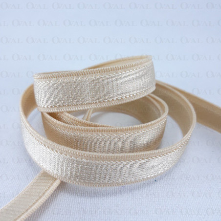 10mm/1m beige strap elastic 3209 E